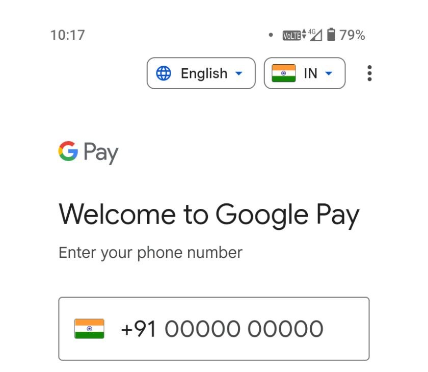 google pay account